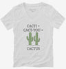 Cute Cacti Plus Cact You Equals Cactus Womens Vneck Shirt 666x695.jpg?v=1707277163