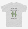 Cute Cacti Plus Cact You Equals Cactus Youth