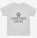 Cute Cairn Terrier Dog Breed white Toddler Tee