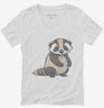 Cute Cartoon Badger Womens Vneck Shirt 666x695.jpg?v=1700303057