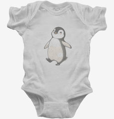Cute Cartoon Penguin Baby Bodysuit