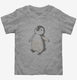Cute Cartoon Penguin grey Toddler Tee