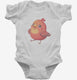 Cute Cartoon Red Bird  Infant Bodysuit