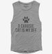 Cute Chausie Cat Breed  Womens Muscle Tank