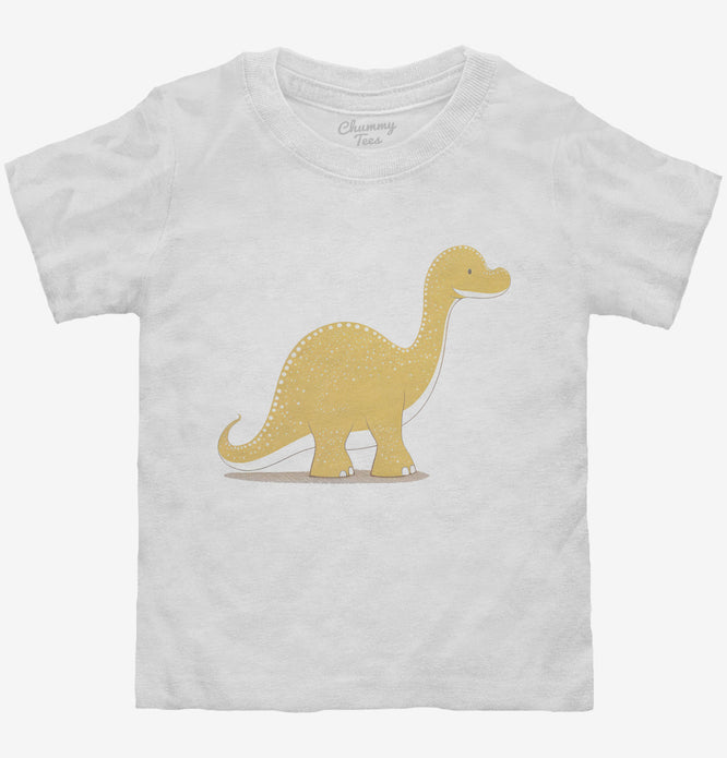 Cute Diplodocus Dinosaur Toddler Shirt