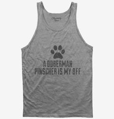Cute Doberman Pinscher Dog Breed Tank Top