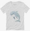 Cute Dolphin Womens Vneck Shirt 666x695.jpg?v=1700302528