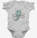 Cute Dragonfly white Infant Bodysuit