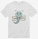 Cute Dragonfly white Mens
