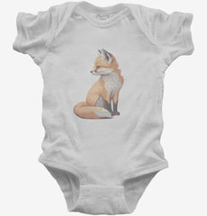 Cute Fox Baby Bodysuit
