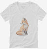 Cute Fox Womens Vneck Shirt 666x695.jpg?v=1700294080