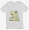 Cute Frog Womens Vneck Shirt 666x695.jpg?v=1700299330
