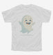Cute Ghost white Youth Tee