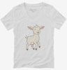 Cute Goat Womens Vneck Shirt 666x695.jpg?v=1700299115