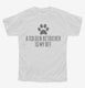 Cute Golden Retriever Dog Breed white Youth Tee