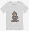 Cute Gorilla Womens Vneck Shirt 666x695.jpg?v=1700298930
