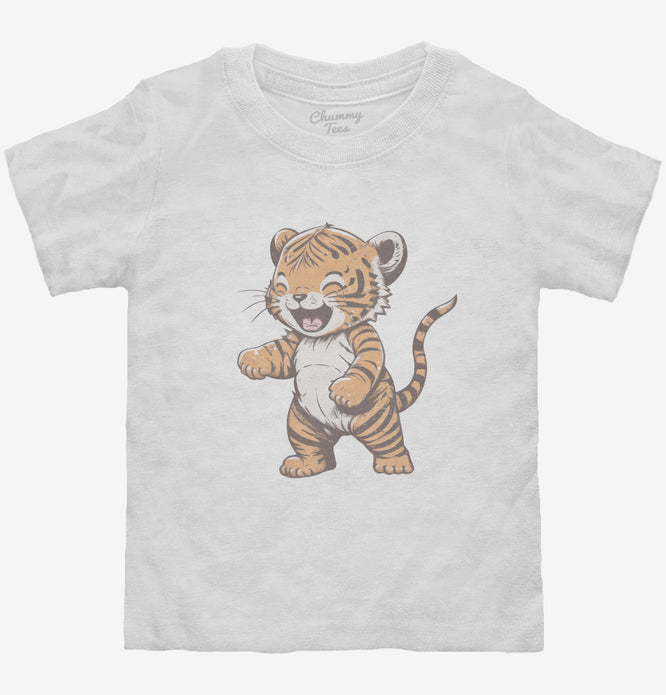 Cute Graphic Tiger Toddler Shirt