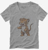 Cute Graphic Tiger Womens Vneck