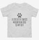 Cute Greater Swiss Mountain Dog Breed white Toddler Tee