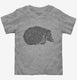 Cute Hedgehog  Toddler Tee