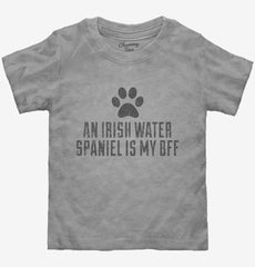 Cute Irish Water Spaniel Dog Breed Toddler Shirt