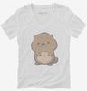 Cute Kawaii Beaver Womens Vneck Shirt 666x695.jpg?v=1700302319
