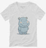 Cute Kawaii Hippo Womens Vneck Shirt 666x695.jpg?v=1700294209