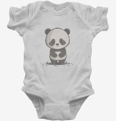 Cute Kawaii Panda Baby Bodysuit