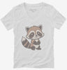 Cute Kawaii Raccoon Womens Vneck Shirt 666x695.jpg?v=1700298702