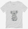 Cute Koala Womens Vneck Shirt 666x695.jpg?v=1700293730
