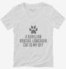 Cute Kurilian Bobtail Longhair Cat Breed Womens Vneck Shirt 666x695.jpg?v=1700430239