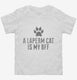 Cute LaPerm Cat Breed white Toddler Tee