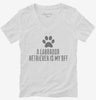 Cute Labrador Retriever Dog Breed Womens Vneck Shirt 666x695.jpg?v=1700483934