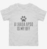 Cute Lhasa Apso Dog Breed Toddler Shirt 666x695.jpg?v=1700505703