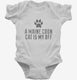 Cute Maine Coon Cat Breed white Infant Bodysuit