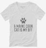 Cute Maine Coon Cat Breed Womens Vneck Shirt 666x695.jpg?v=1700430376