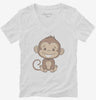 Cute Monkey Womens Vneck Shirt 666x695.jpg?v=1700293949