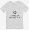 Cute Norwegian Elkhound Dog Breed Womens Vneck Shirt 666x695.jpg?v=1700482436