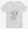 Cute Pig Womens Vneck Shirt 666x695.jpg?v=1700293548