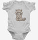 Cute Raccoon  Infant Bodysuit