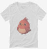 Cute Red Bird Womens Vneck Shirt 666x695.jpg?v=1700299505