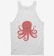 Cute Red Octopus  Tank