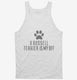 Cute Russell Terrier Dog Breed white Tank