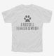 Cute Russell Terrier Dog Breed white Youth Tee