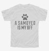 Cute Samoyed Dog Breed Youth