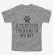 Cute Scottish Fold Cat Breed  Youth Tee