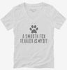 Cute Smooth Fox Terrier Dog Breed Womens Vneck Shirt 666x695.jpg?v=1700486875