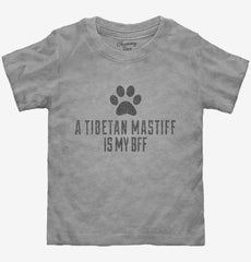 Cute Tibetan Mastiff Dog Breed Toddler Shirt
