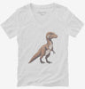 Cute Velociraptor Womens Vneck Shirt 666x695.jpg?v=1700296071