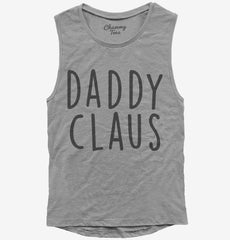 Daddy Claus Matching Family Womens Muscle Tank